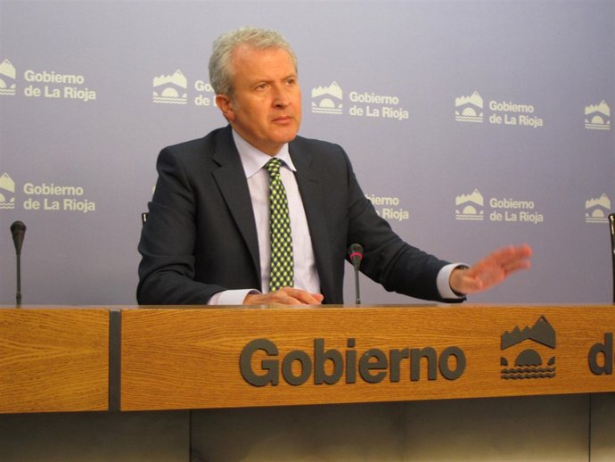 Emilio del Río, portavoz del Gobierno riojano