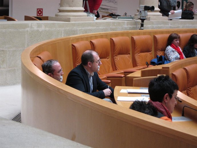 Acto de protesta del PR en el Parlamento
