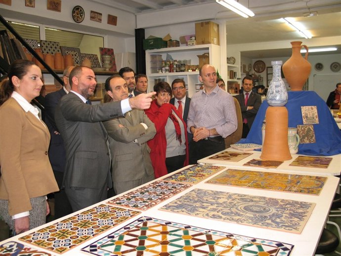 Rafael Rodríguez inaugura los actos de los Días Europeos de la Artesanía.