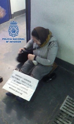 Una de las afectadas