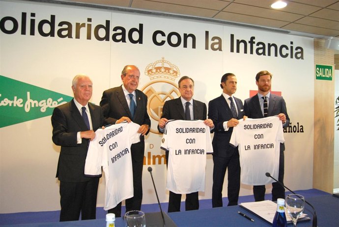 Solidaridad con la Infancia con el Real Madrid, El Corte Inglés y Cruz Roja