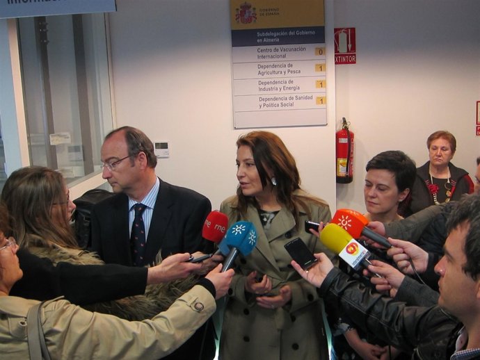 La delegada del Gobierno en Andalucía, Carmen Crespo