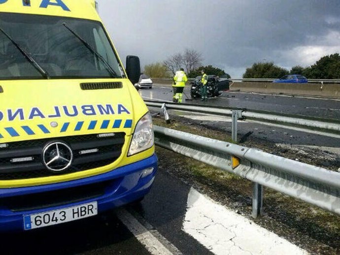 La autovía quedó cortada al tráfico