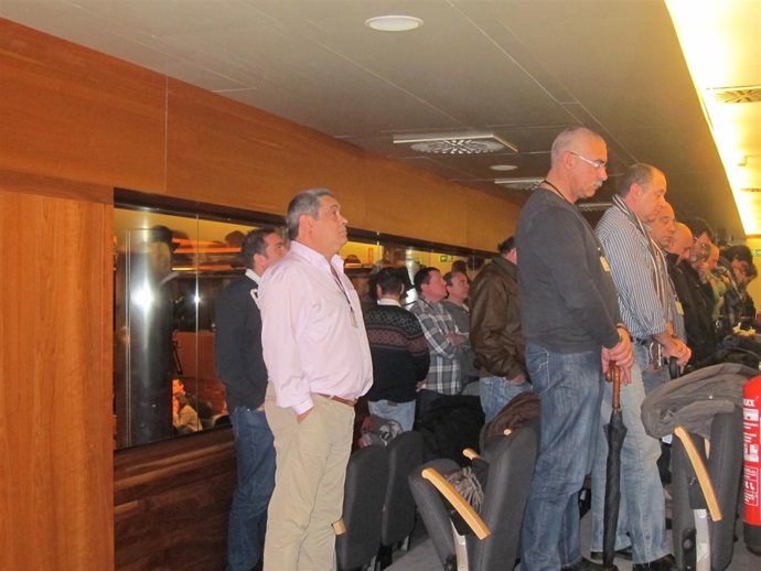 Prejubilados de Hunosa en la Junta General