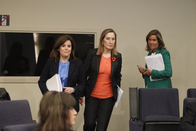 Santamaría, Mato y Pastor en el Consejo de Ministros