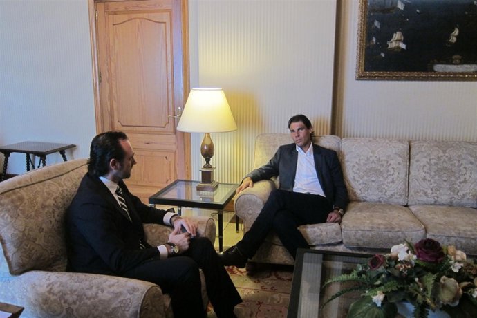 José Ramón Bauzá y Rafa Nadal 