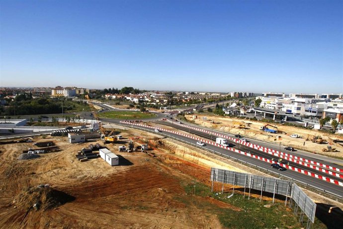 Obras en el entorno de Ciudad Expo. 