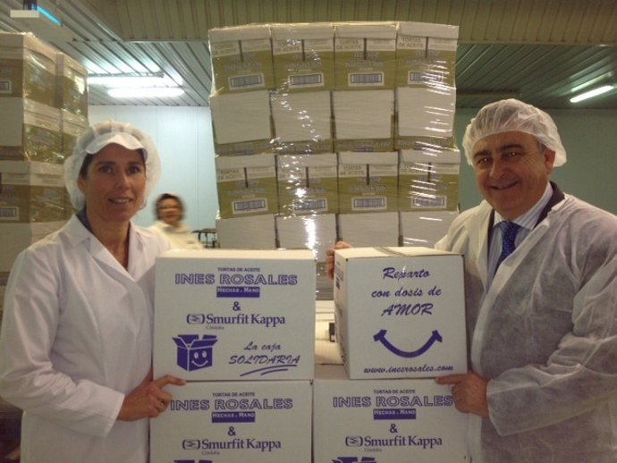 Campaña solidaria de Inés Rosales