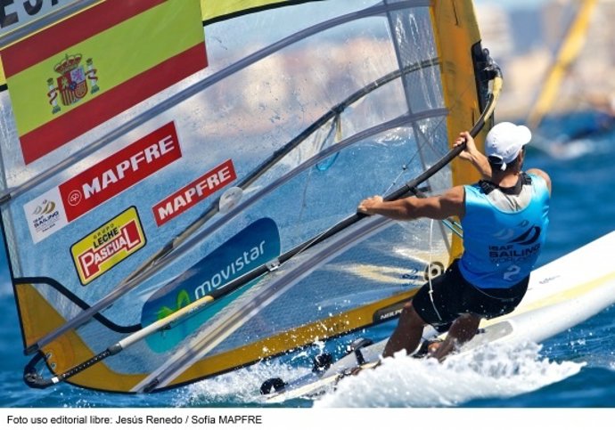 El windsurfista español Iván Pastor