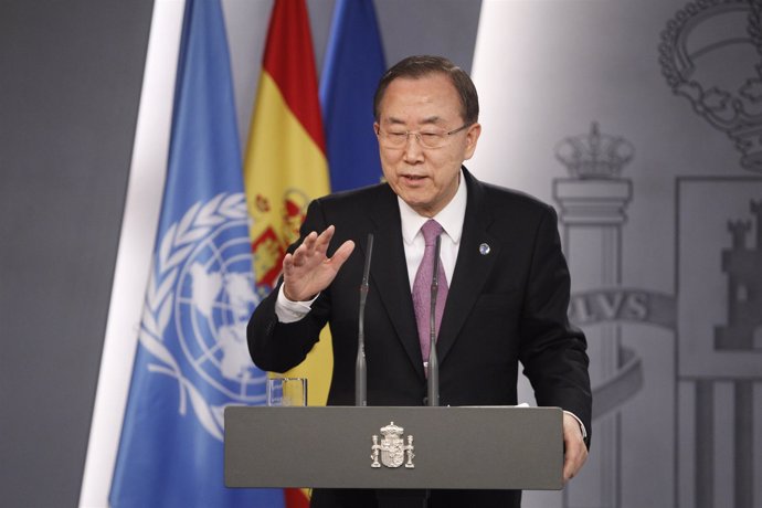 Ban Ki Moon visita España