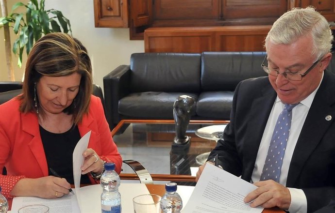 Cobacho y Palacios firman un acuerdo de colaboración 