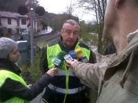 Presidente de Renfe espera que a lo largo del día quede liberada la vía donde descarriló el tren de Feve