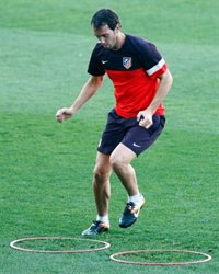 Godín: "Seguimos con nuestro objetivo claro que es la 'Champions'"