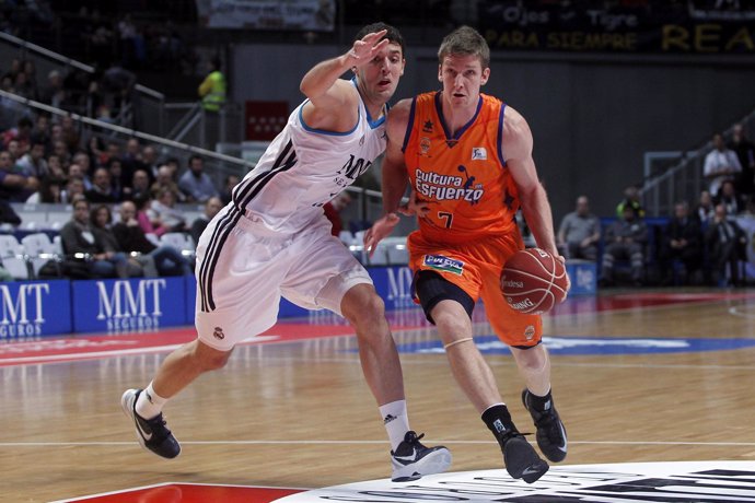 Justin Doellman Real Madrid Baloncesto Valencia Basket 