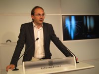 Herrera (ICV) pide a ERC que no "apuntale" los presupuestos de CiU