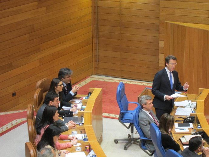 Feijóo en la sesión de control al Gobierno habla sobre corrupción