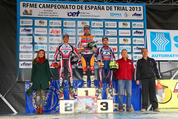 El piloto español de trial Toni Bou