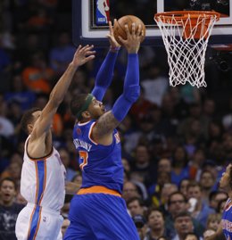 Anthony en el duelo de los Kincks ante los Thunder