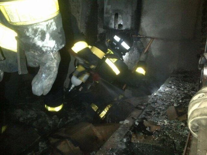 Incendio en Villaverde