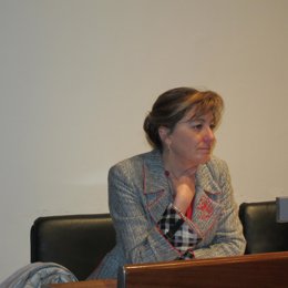 La consejera de Bienestar Social y Vivienda, Esther Díaz