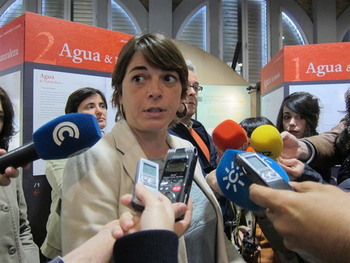 La consejera de Fomento y Vivienda, Elena Cortés.