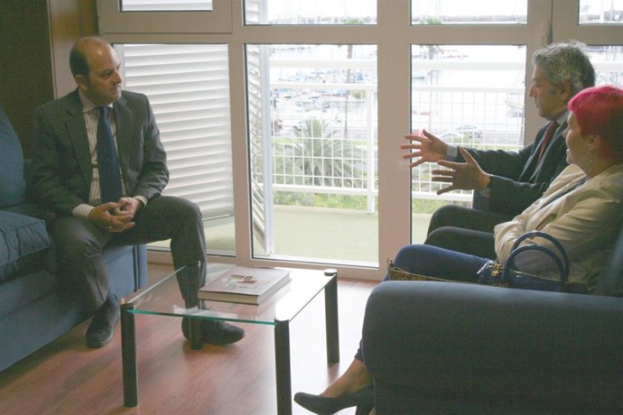 El Alcalde recibe al nuevo director de la Banda Municipal de Música