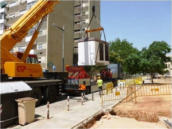 Obras De Mejora En Badia Del Vallés (Barcelona)