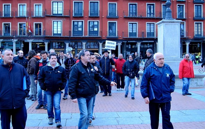 Manifestación de  'Parados en Movimiento' 