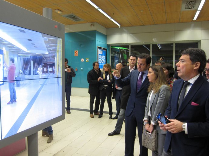 González en el Intercambiador de Moncloa
