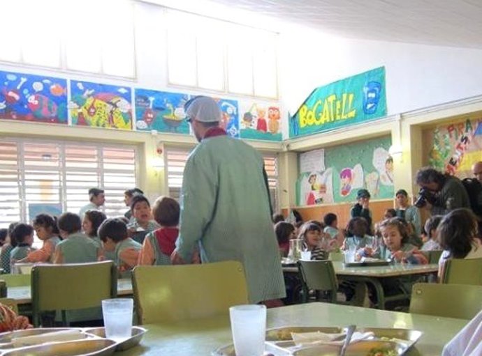 Imagen de recurso de un comedor escolar