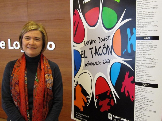 Corres y la programación de uno de los Centros jóvenes