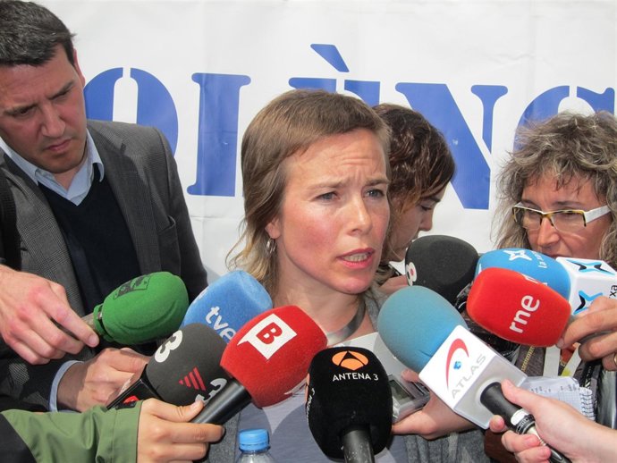 Laia Serra, abogada de Ester Quintana, herida en la huelga general de 2012
