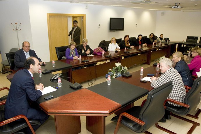 Diego con comité de Altadis