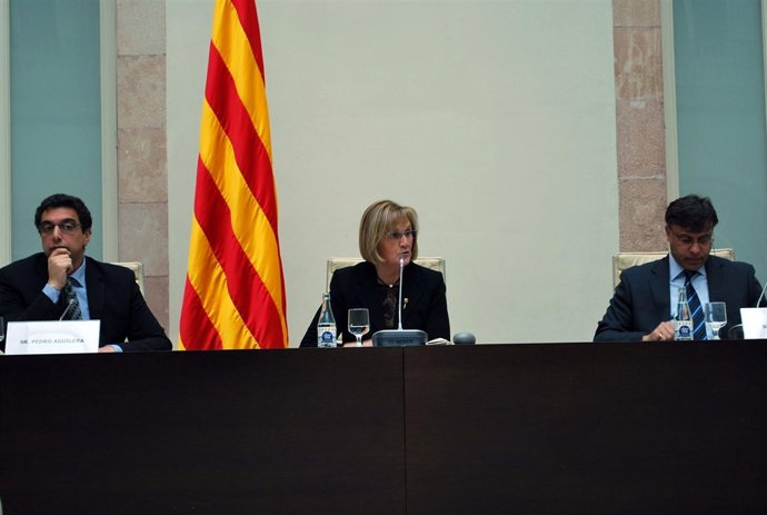 Núria de Gispert en el acto del Dia Internacional del Pueblo Gitano