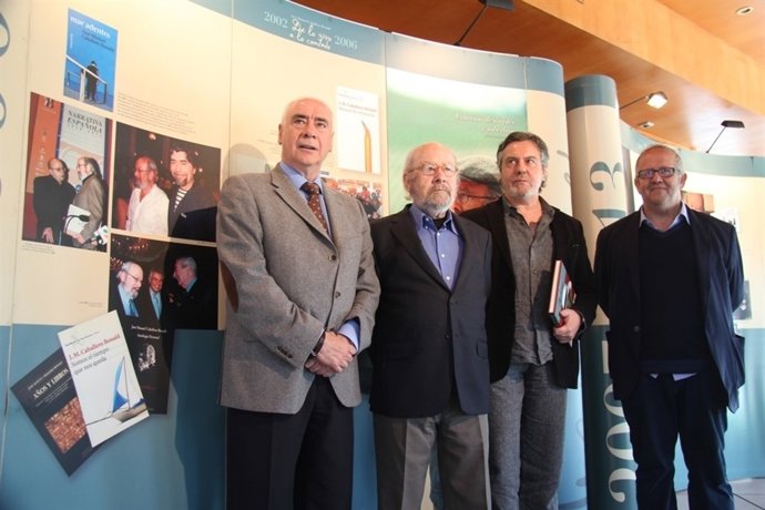 Inauguración de la exposición de Caballero Bonald en el Teatro Central (Sevilla)