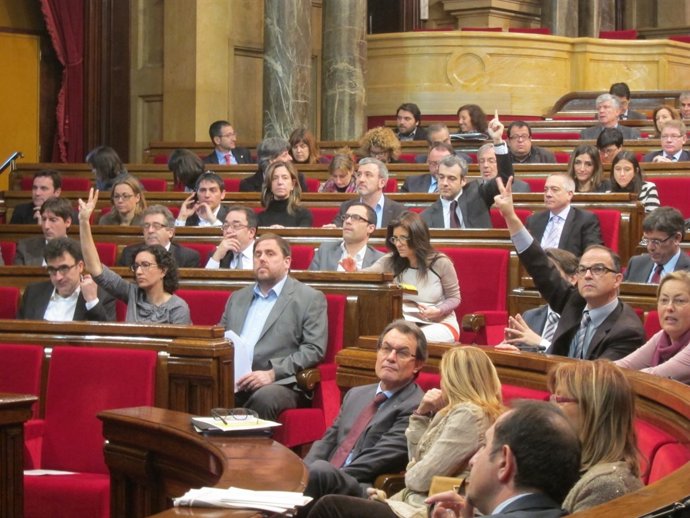 Pleno del Parlament