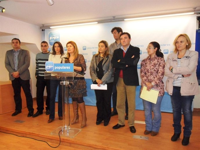 La parlamentaria del PP Rosalía Espinosa 