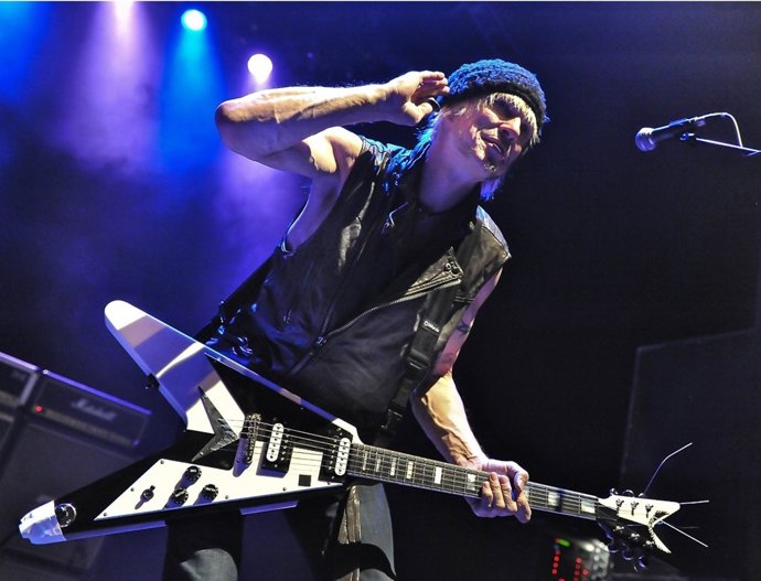 El guitarrista Michael Schenker