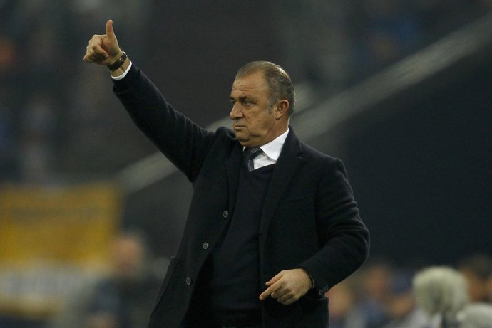 El técnico del Galatasaray, Fatih Terim 