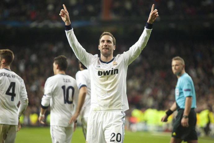 Gonzalo Higuaín, del Real Madrid