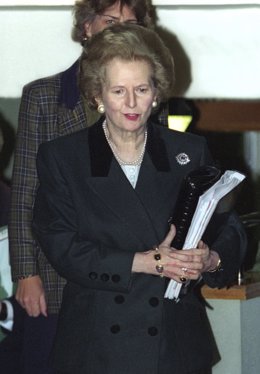 Margaret Thatcher, ex primer ministro británico