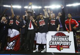 Rick Pitino y la Univesidad de Lousiville, campeones universitarios 2013