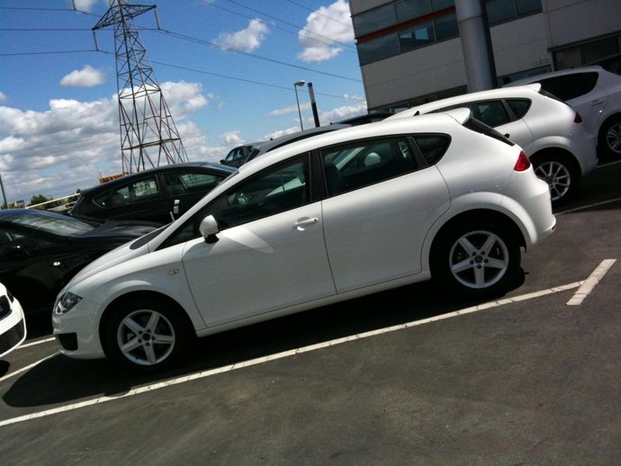 Concesionario de coches, en imagen de archivo.