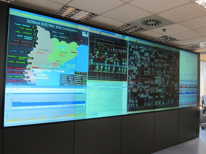 Centro De Control De Endesa En Catalunya