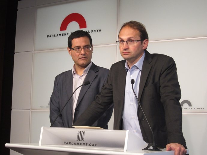 Josep Vendrell y Joan Herrera, ICV