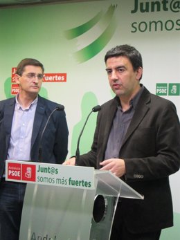 El vicesecretario general del PSOE-A, Mario Jiménez