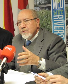 José Valín, presidente de la Confederación Hidrógrafica del Duero.