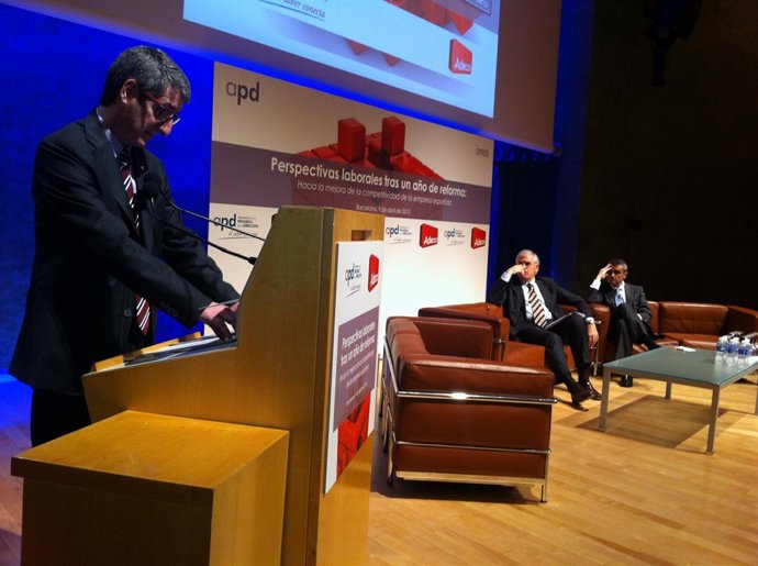 Ramon Bonastre, Francesc  Homs y Enrique Sánchez hablan de la reforma laboral