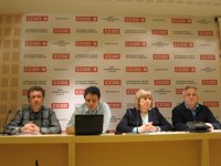CCOO lamenta que PP y PSOE "se estén tirando los trastos" por las víctimas del incendio de Guadalajara