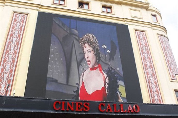 Sara Montiel homenajeada en Callao